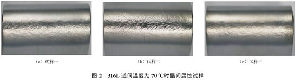 道间温度对316L荣耀体育在线_荣耀（中国）管焊缝性能的影响