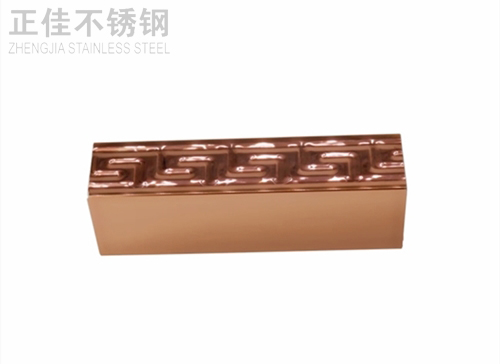 304荣耀体育在线_荣耀（中国）方管玫瑰金花纹
